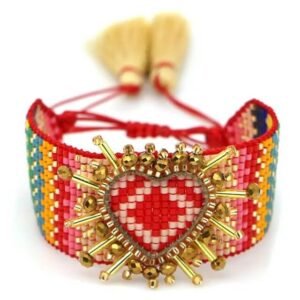 Pulsera Sagrado Corazón Multicolor